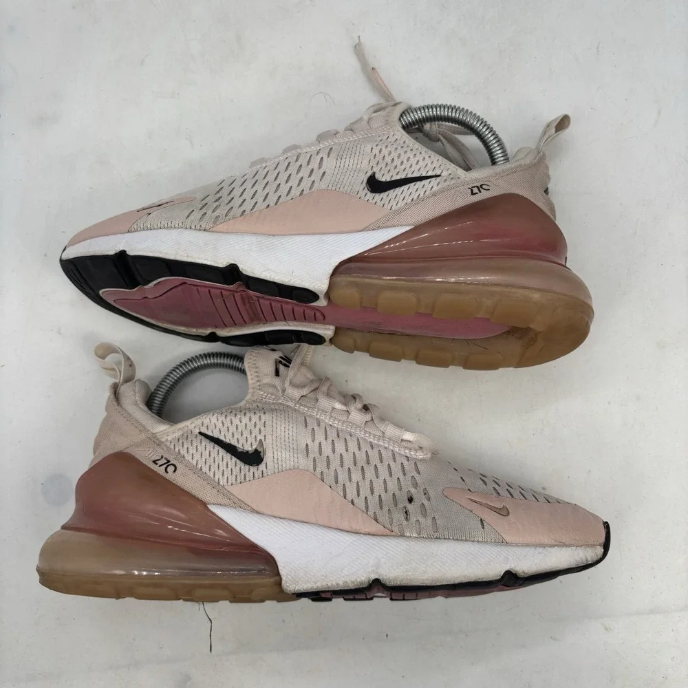 Nike Air Max 270 Pink Blush Shoes Womens 8.5 Running Sneakers AH6789-604